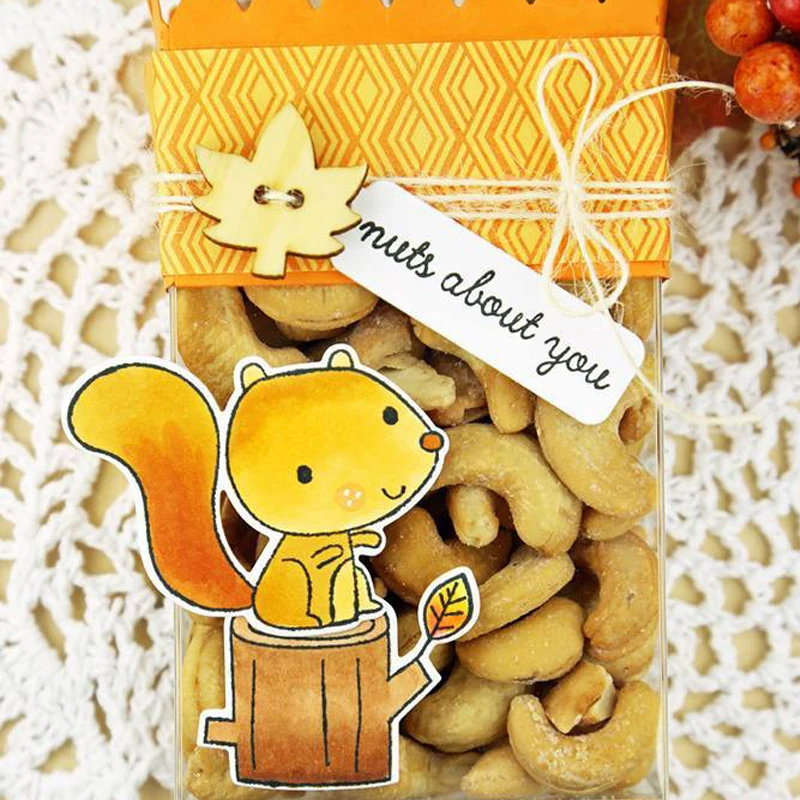 Thanks A lunch Pumpkin Transparent Clear Silicone Stamp for DIY Scrapbooking/Handcraft Photo Album Card Making Decorative | Дом и сад