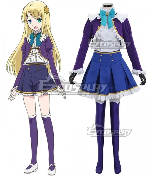 В другом мире со своим смартфоном Isekai Wa смартфон Tomo Ni. Костюм для косплея yuмина