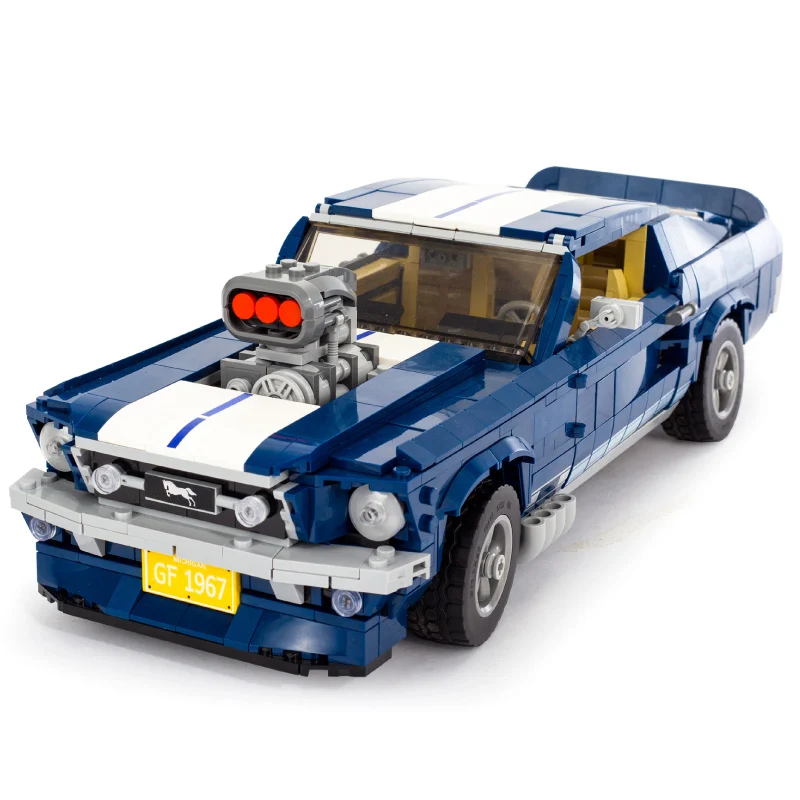 Forded Mustanged Creator Expert технологические строительные блоки игрушки Кирпичи