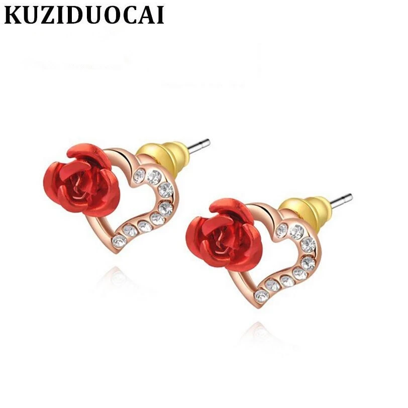 Kuziduocai новые модные изысканные великолепные ювелирные изделия женские серьги
