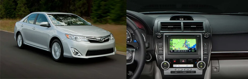Dasaita 10," Android 9,0 автомобильный gps-плеер для Toyota Camry 2012- США и средневосточная версия с восьмиядерным процессором 4 Гб ОЗУ Авторадио без DVD