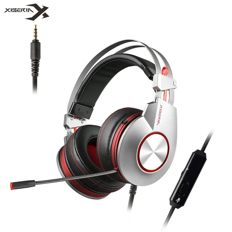 XIBERIA K5 Игровые наушники с микрофоном USB 7 1 звук/3 5 мм шумоподавление лучшая игровая