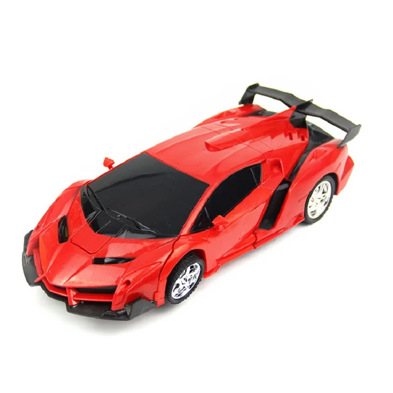 2 в 1 RC автомобиль роботы-трансформеры детская игрушка со светом дистанционного