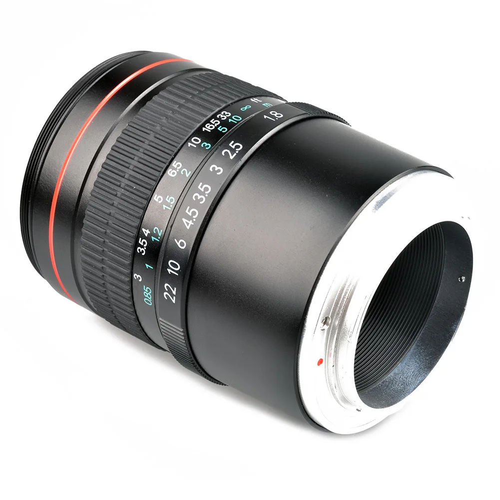 SLR объектив 85 мм F1.8 большой светильник с фиксированным фокусным расстоянием микро-объектив ручной фокусировки объектив камеры для sony