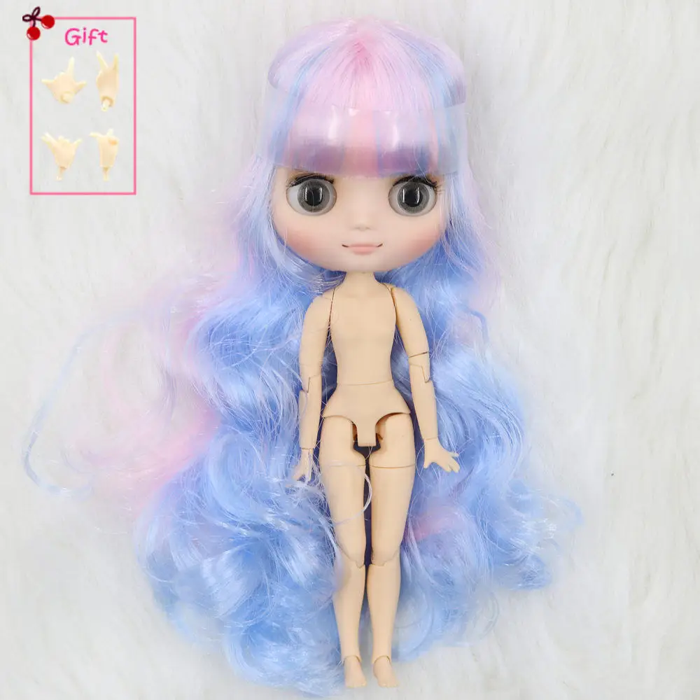 ICY Nude Factory Middie Blyth Кукла № 7 матовая кожа 20 см 1/8 шарнир тела кукла, рука жеста как подарок Neo - Цвет: G
