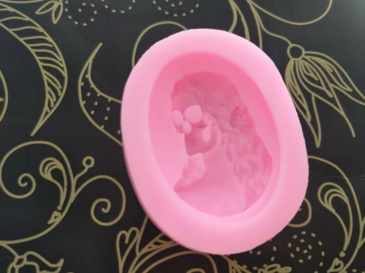 DIY Помады Торта череп силиконовые формы шоколадное печенье торт Декор Куклы