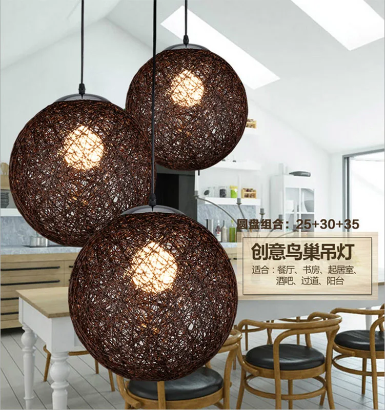 Оригинальные разноцветные подвесные лампы Эдисона освещение для ресторана бара