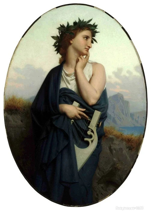 Рисунок картины на холсте постер Вильям Адольфа Bouguereau настенная для домашнего