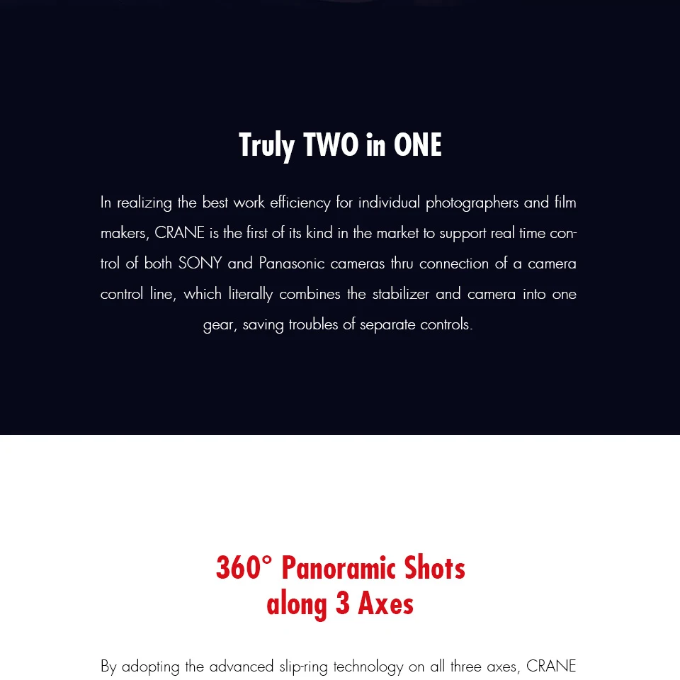 ZHIYUN кран V2 3-й осевой стабилизатор 360 панорамный 1800 г Полезная нагрузка для беззеркальной камеры ручной карданный стабилизатор