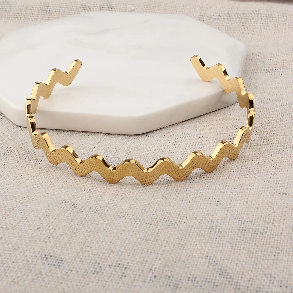 Регулируемый браслет на запястье для мужчин и женщин из нержавеющей