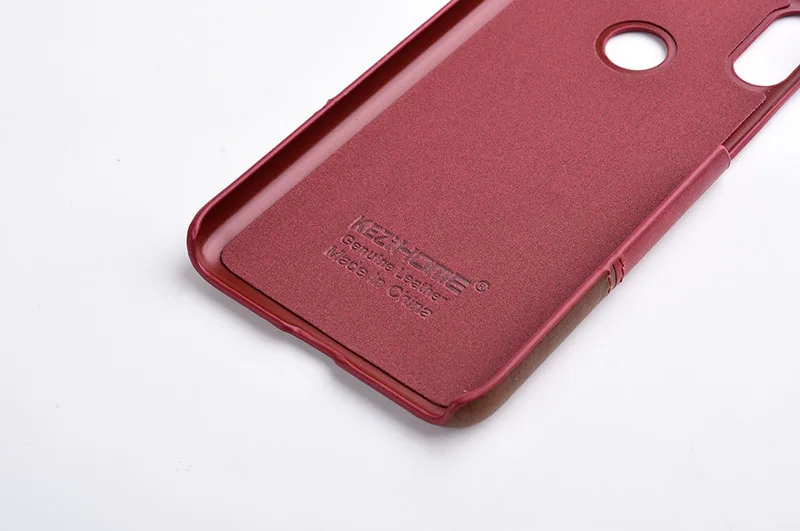 Чехол для Motorola Moto P30 Note KEZiHOME, роскошный хит цвета, натуральная кожа, твердая задняя крышка, Капа для Moto P30 Play, чехол для телефона s
