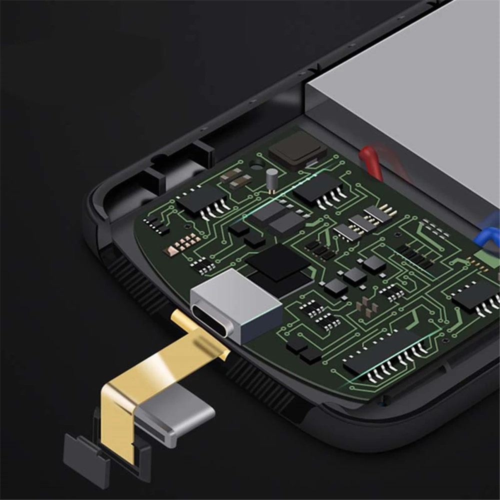 NTSPACE, портативный внешний аккумулятор, зарядный чехол, чехол для Xiaomi Mi 9, чехол для зарядного устройства, s, 5000 мА/ч, Дополнительный внешний аккумулятор, чехол, чехол