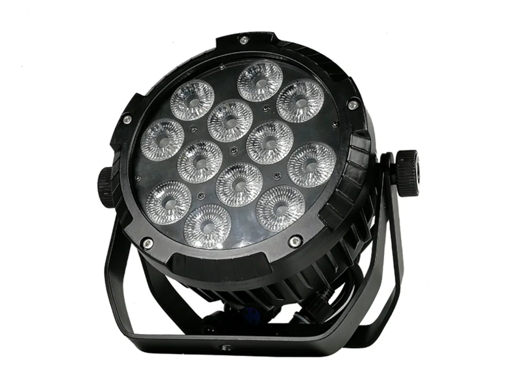 4 шт. IP65 Водонепроницаемый Led Par Светильник + F светильник чехол 12x18w RGBWA UV 6in1 12x12w RGBW