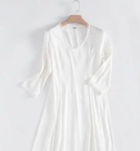 white V-neck Женская сексуальная ночная рубашка атласная Шелковая пижама принцесса с длинным рукавом Женская белая кружевная ночная рубашка ночные рубашки - Цвет: white V-neck