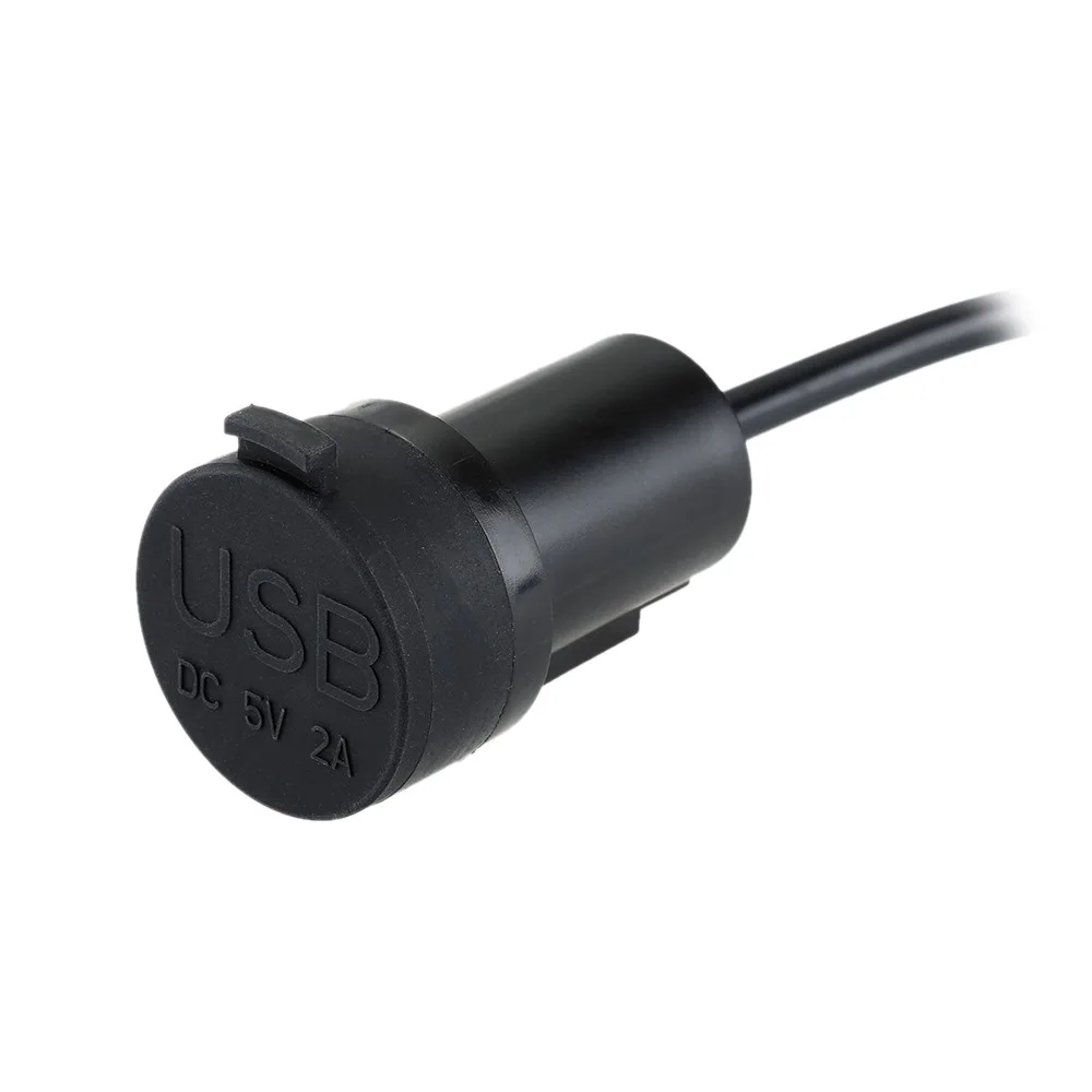 Мотоцикл двойной usb разъем для автомобиля 12 V светодиодный USB с водонепроницаемым