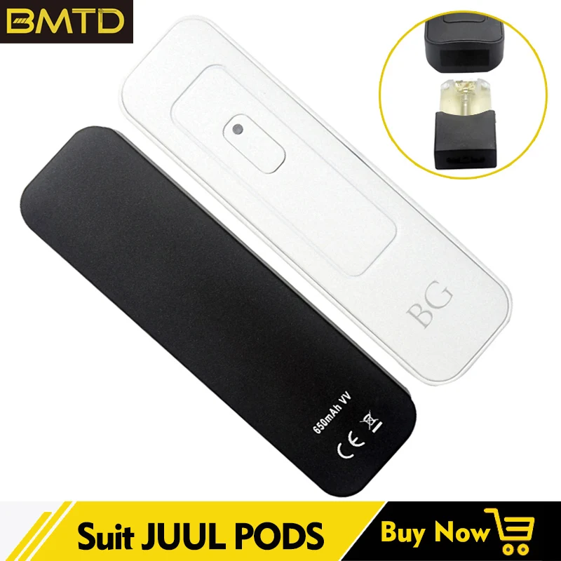 Новый BG стартовый набор все в одном Vape 650 мАч батарея универсальный для JUUL