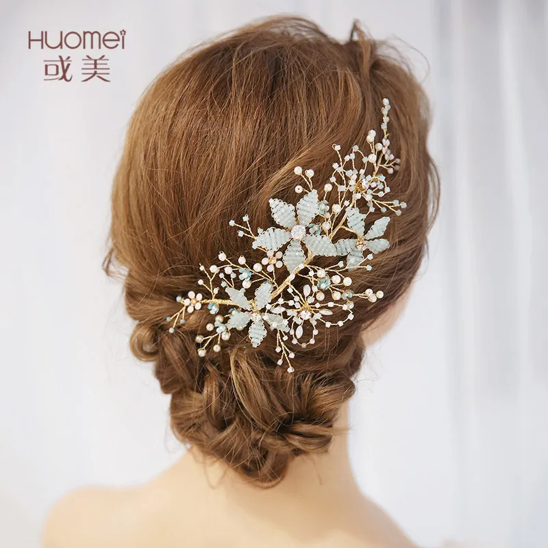 Оригинальные новые свадебные ободки Hairband аксессуары золотой головной убор