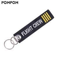 remove before flight flight crew keychain for aviation gifts key chain pilot crew key tags stitch keychain keyrings llaveros