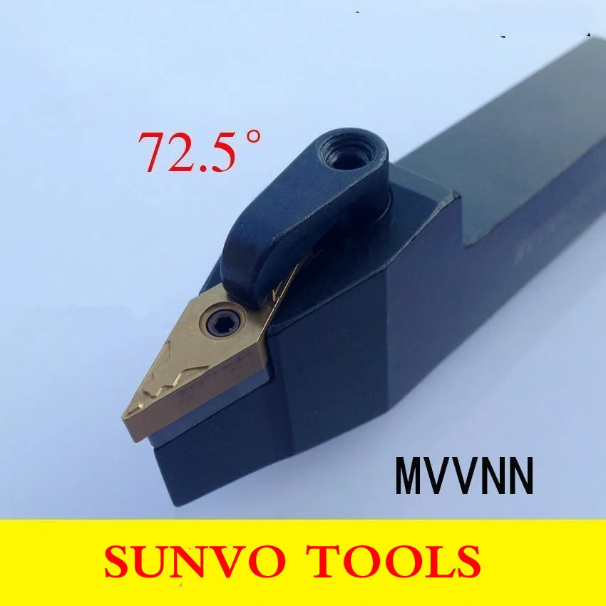 MVVNN2525M16 внешние токарные инструменты MVVNN-2525M16 держатель инструмента с ЧПУ