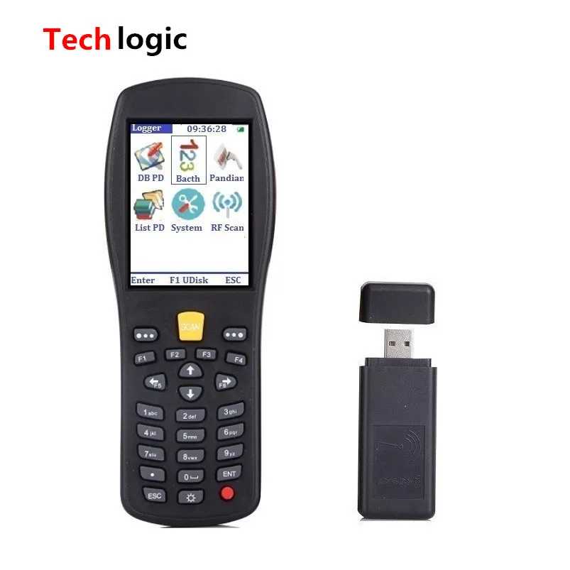 Techlogic X7 беспроводной лазерный сканер штрих кодов ручной считыватель PDA для