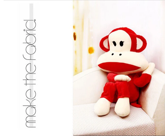 New 60cm plush monkey toy stuffed animal Valentine gift for Girls Children Lovely Toys Free Shipping | Игрушки и хобби