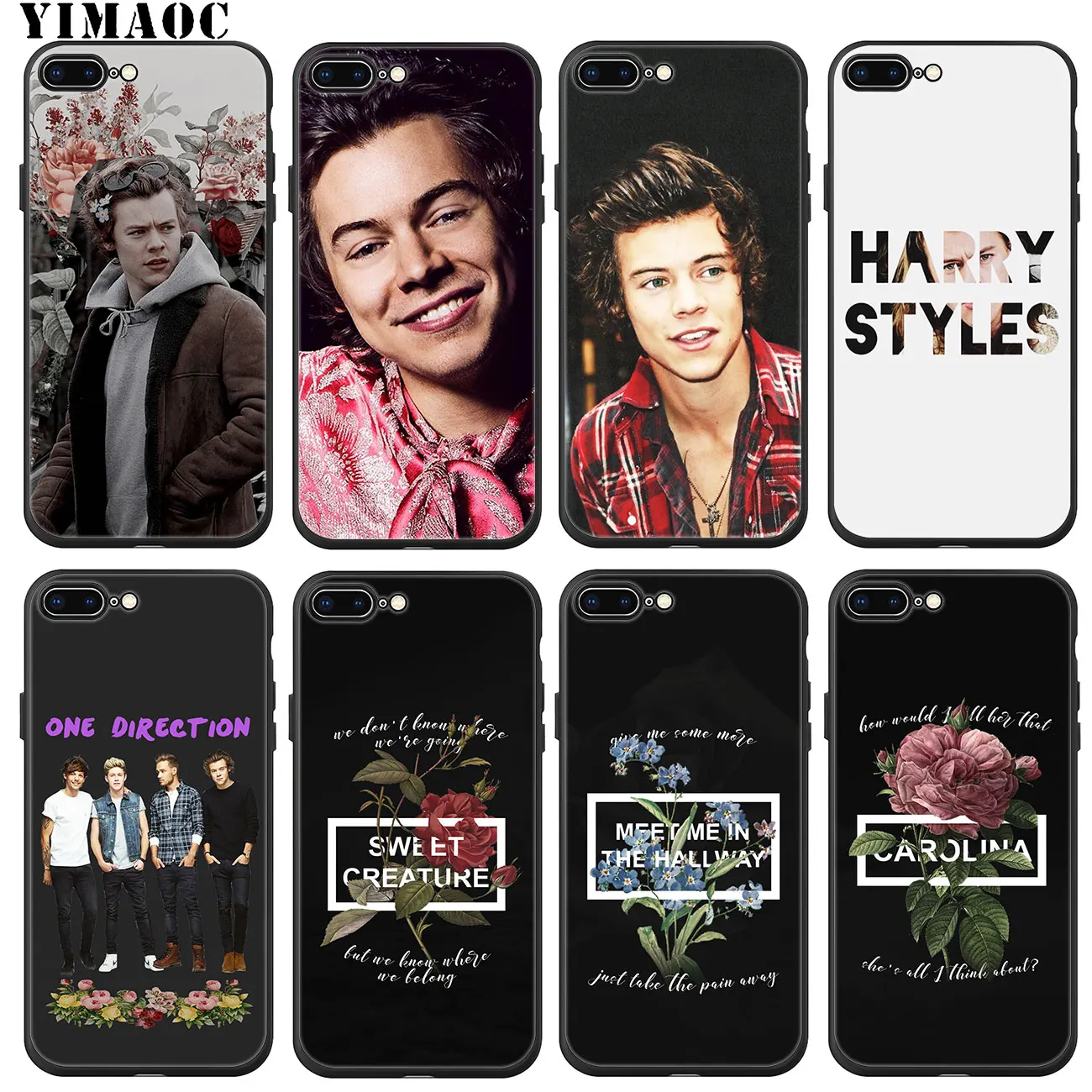 Мягкий силиконовый чехол для телефона YIMAOC ID Harry Styles One Direction iPhone 11 Pro XS Max XR X 6 6S 7 8 Plus 5