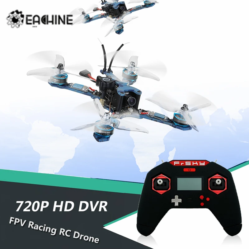 Eachine Wizard TS215 FPV Racing RC Drone F4 5 8G 72CH 40A blheli _ 32 720P DVR RunCam Swift 2 BNF PNP RTF|Радиоуправляемые