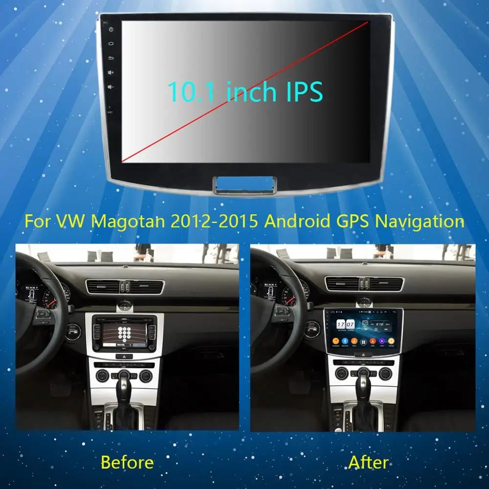Android 9,0 ips Восьмиядерный Автомобильный DVD радио плеер 4 Гб ram+ 64 Гб rom gps Navi для VW Magotan Passat B6 B7 CC 2012- CarPlay