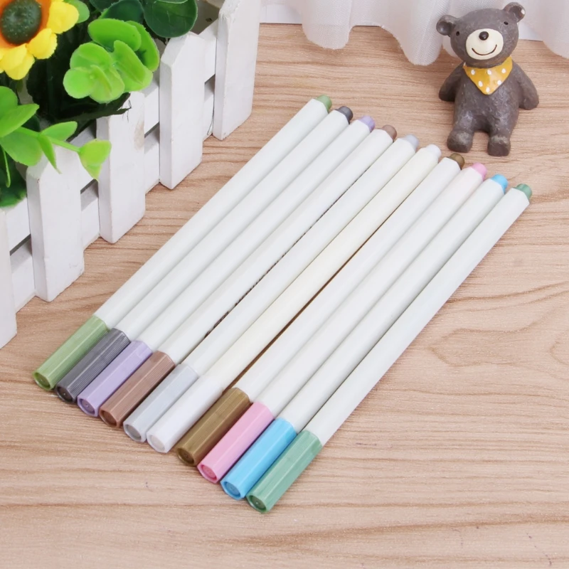 10 шт./партия металлические ручки цветная краска металлическая маркировка