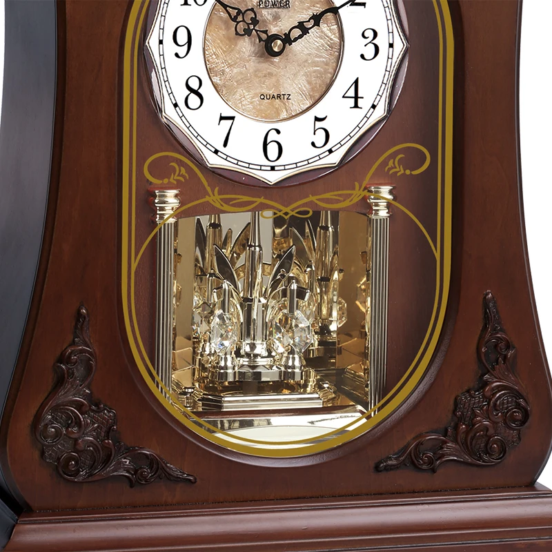 Совершенно новые высококачественные деревянные настольные часы бесшумные