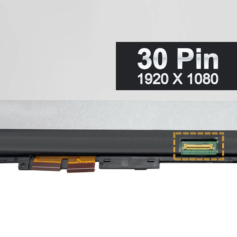 FTDLCD 14 &quotLED LCD сенсорный дигитайзер сборка + рамка B140HAN03.0 для Lenovo Yoga 710 14IKB 80V4000GUS 14ISK