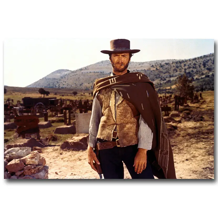 Q1817 постеры и принты The Good the Bad and Гадкий классический фильм художественный постер