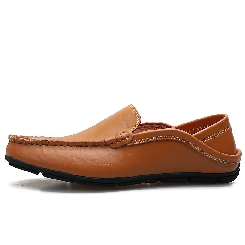2019 New High Quality Leather Shoes Hot Men Comfortable Outdoor Non-slip Fashion Breathable Casual Walking | Обувь