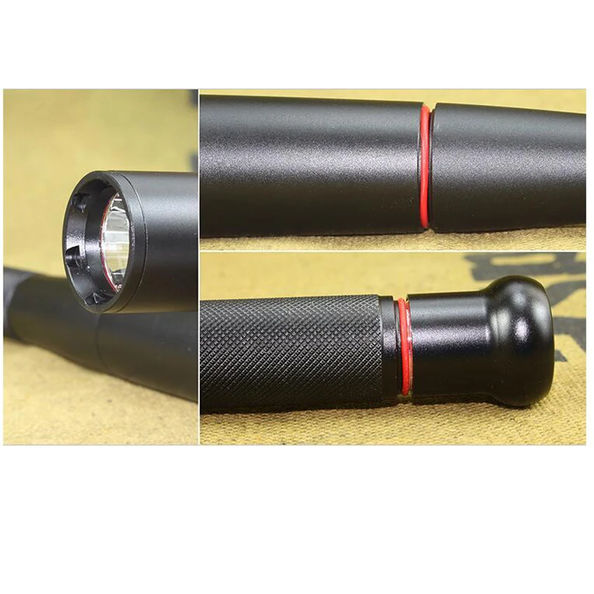 Фонарь для кемпинга светодиодный фонарик в виде бейсбольной биты Security XM L T6