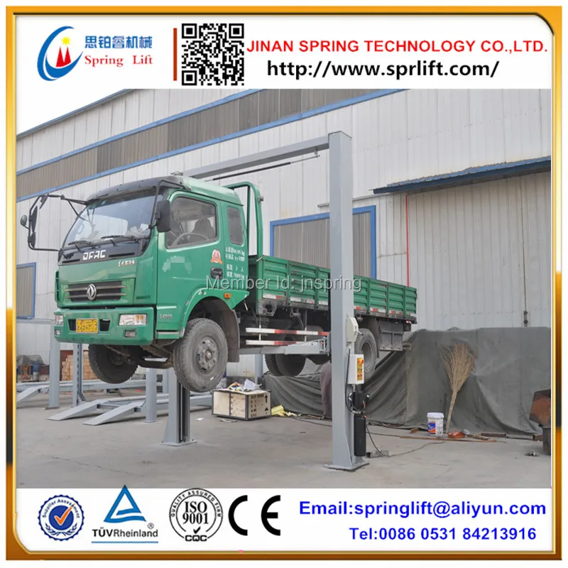 5T двухколонный автомобильный подъёмник с прозрачным полом двухшпиндельный