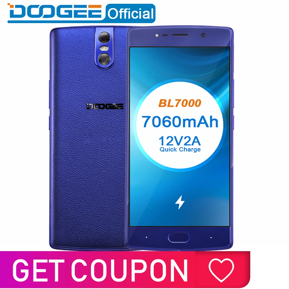 DOOGEE BL7000 смартфон с 5 дюймовым дисплеем восьмиядерным процессором MTK6750T ОЗУ 4 Гб ПЗУ