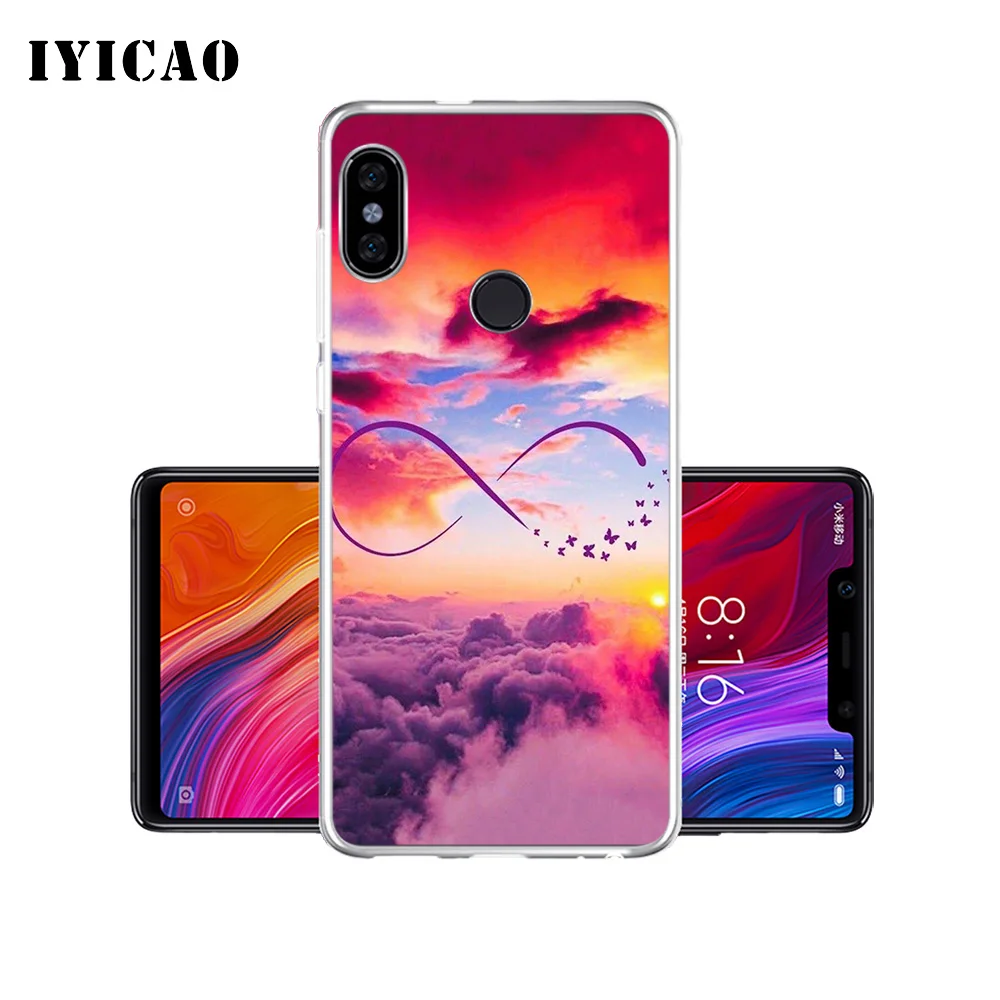 IYICAO Мягкий силиконовый чехол для телефона с креативными пейзажами Xiaomi Redmi 4A 5A 6A Note