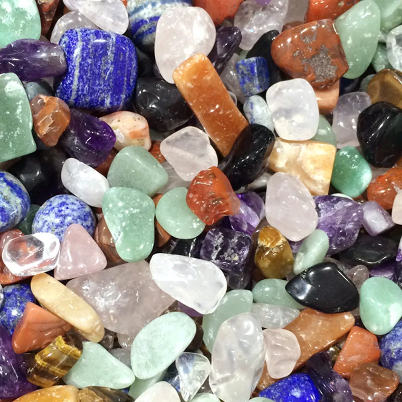 Оптовая продажа натуральный смешанный кристалл минерал Очищающий