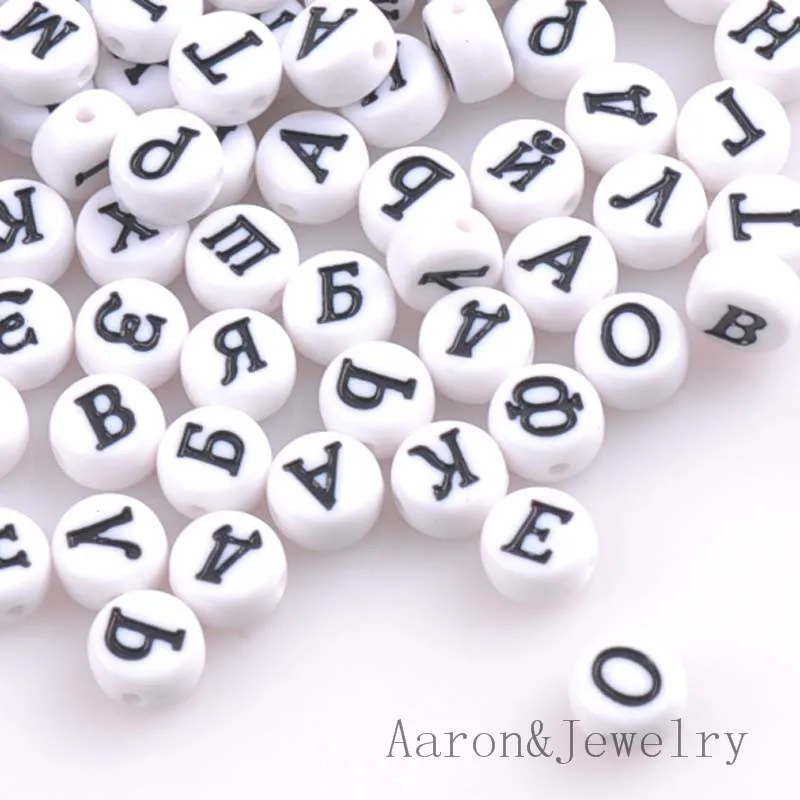 400 шт. белые акриловые плоские круглые бусины для бижутерии 7 х4 мм|beads boston|bead
