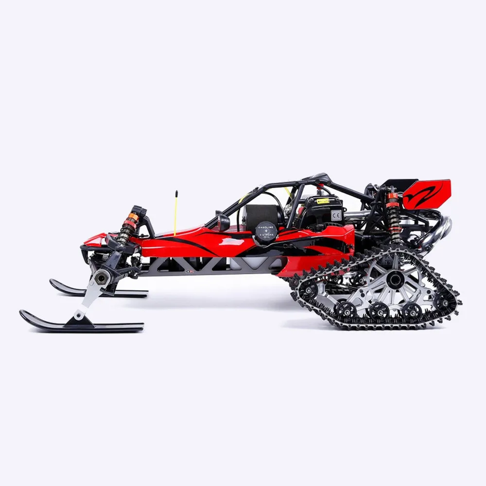 Новое поступление Rovan 305AS 1/5 2,4G RWD Снежная багги Rc автомобиль 30,5 куб. См двигатель с гусеничными+ круглые колеса RTR игрушка для детей в подарок