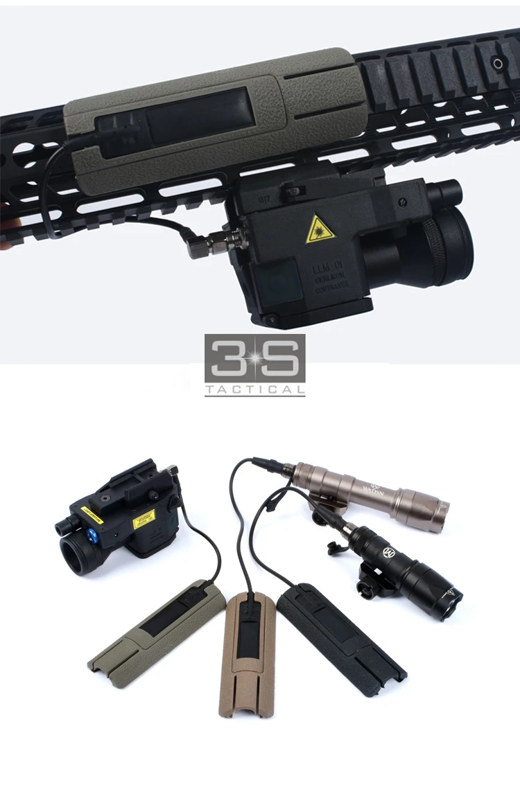 Элемент Softair Picatinny Rail TD SCAR карманная панель и TD BATTLE Rail Cover с карманом Tactical an peq 15 Switch