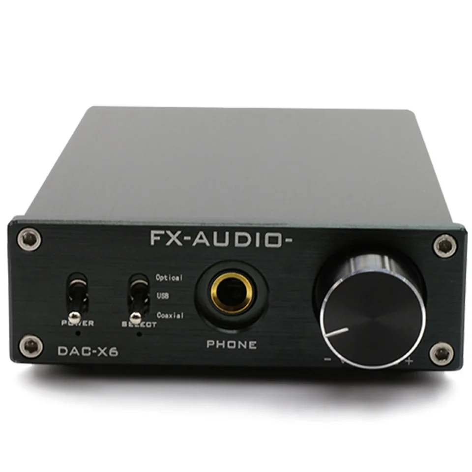 FX Audio Feixiang DAC X6 fever MINI HIFI USB волоконный коаксиальный цифровой аудиодекодер 16 бит/192