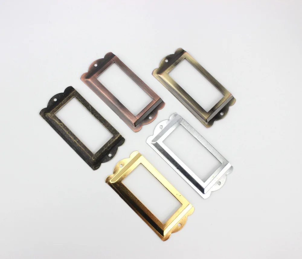 Альбом для скрапбукинга держатель карт антикварная железная рамка этикеток