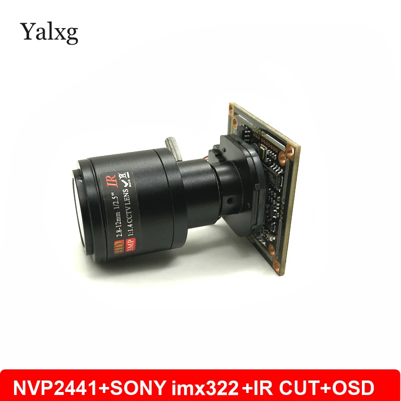 Модуль охранной камеры 1080P AHD плата Starlight 2 МП 1/2 9 &quotмодуль Pcb Sony imx322 с меню OSD|Камеры
