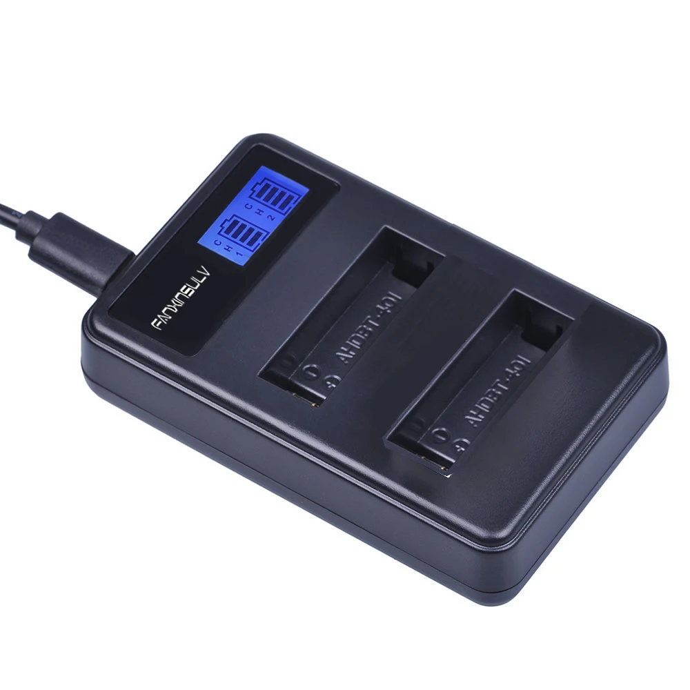 AHDBT 401 USB LED 3 портовое зарядное устройство для Gopro Hero 4 Go Pro Hero4 gopro батарея экшн