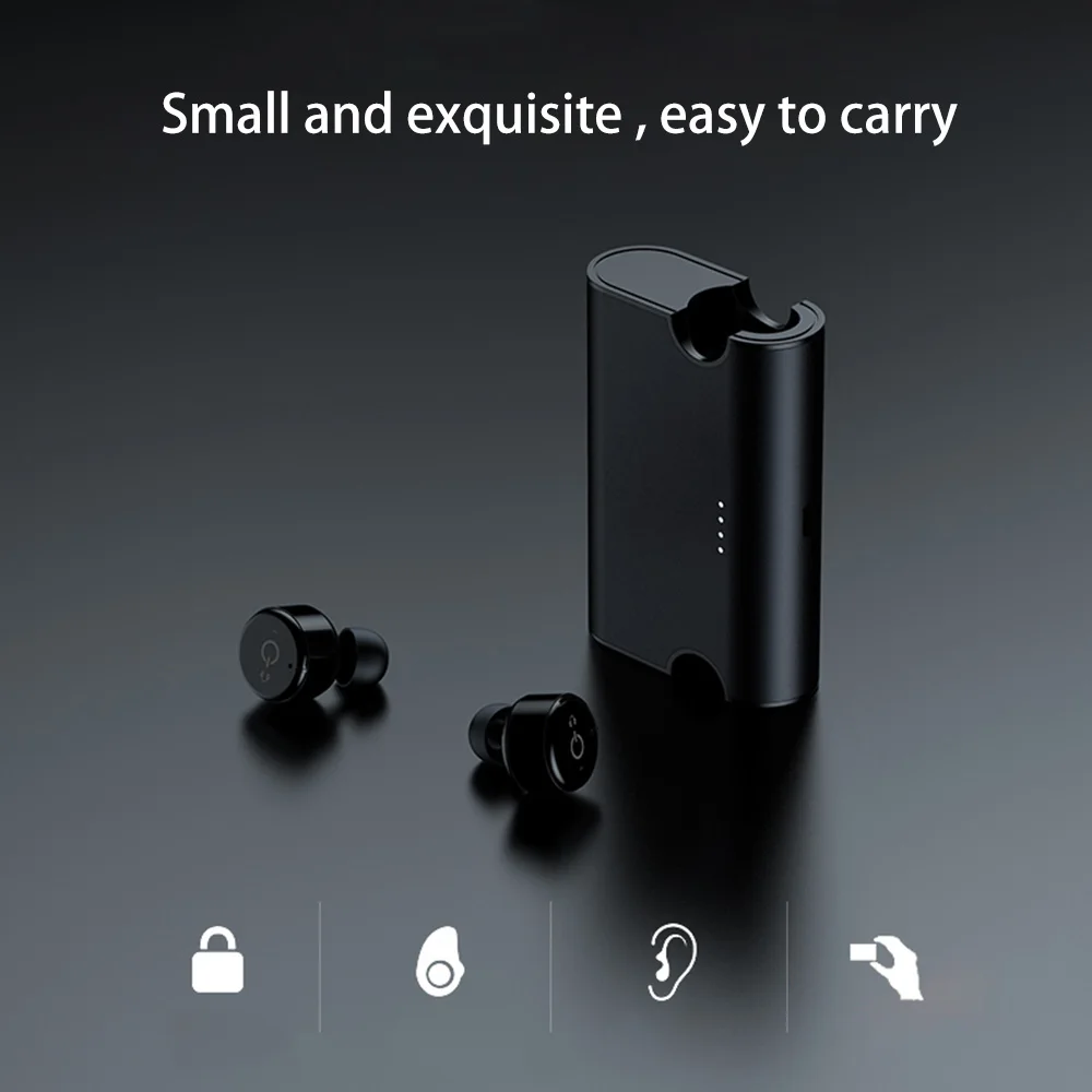 Smartent спортивные бизнес X2T наушники мини беспроводные Bluetooth CSR4.2 с внешним