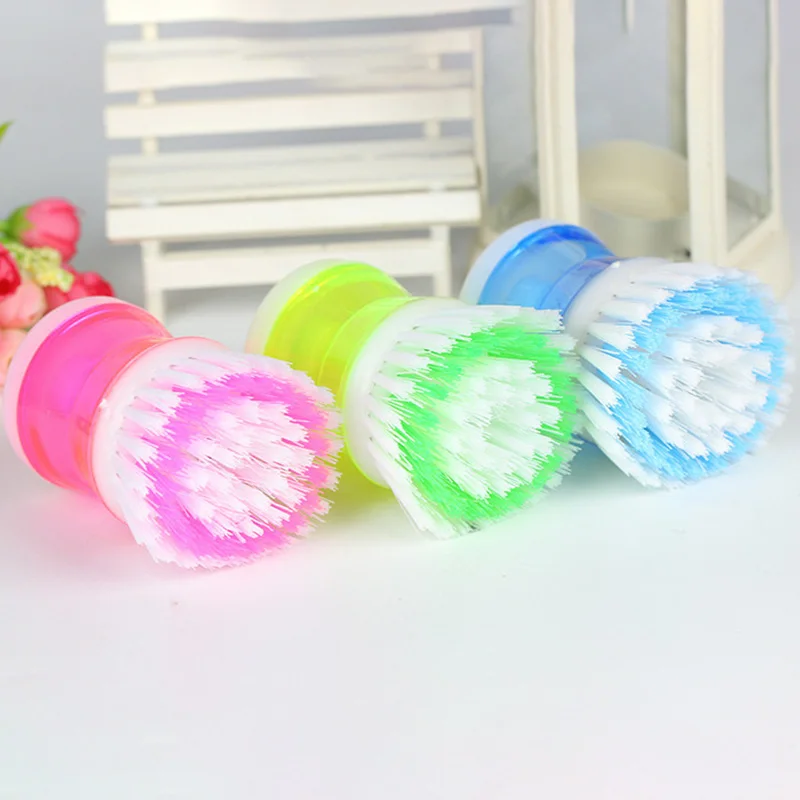 1 шт. милый кухонный инструмент для мытья кастрюли миска посуды щетка рук