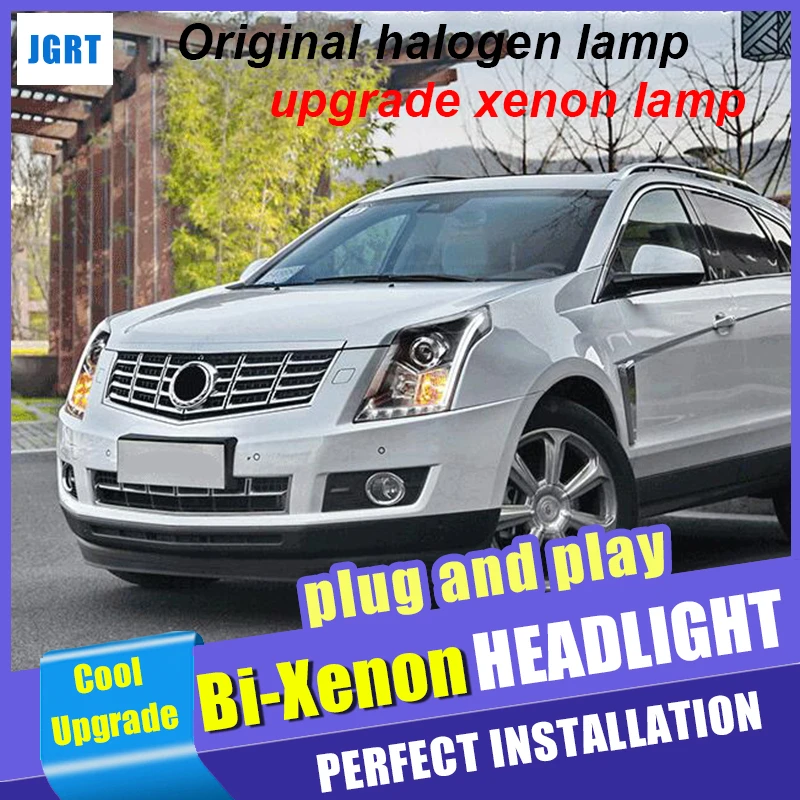 2010 2015 2016 стайлинга автомобилей для Cadillac SRX от АТС ХЦ передних фар сборки