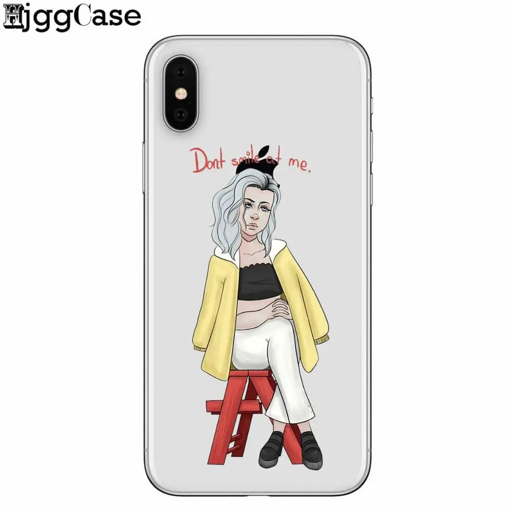 TPU A3856 Billie Eilish Khalid прекрасные чехлы Чехол для телефона Мягкий ТПУ силиконовый чехол для Apple iPhone X 8 8Plus 7 7Plus 6 6S Plus 5S SE чехол - Цвет: TPU A3856