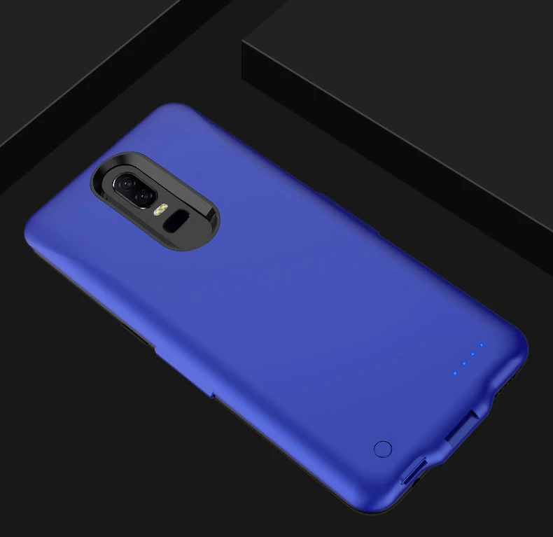 4000 мАч чехол для зарядного устройства для Hauwei mate 10 Lite MaiMang 6 ударопрочный внешний аккумулятор запасная зарядка задняя крышка Капа - Цвет: Mate10Lite-Blue